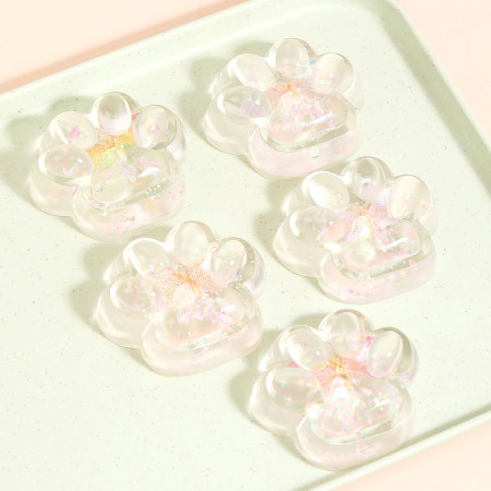 Jucarie Antistres Squishy, Cyrax, Labuta de Pisica Pufoasa, cu Revenire Lenta, 7 x 6.5 cm, Model Fluturi, Multicolor