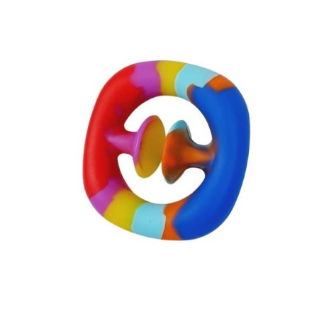 Cyrax Jucarie Senzoriala Antistres cu Ventuza de Decompresie, Antrenare Antebrat, 3 ani, Model 1, Multicolor