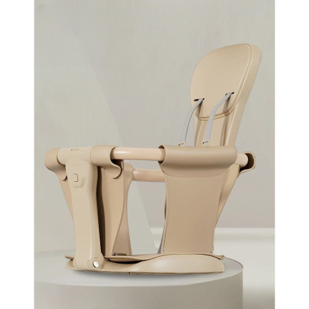 Carucior Pliabil, Cyrax, 1-3 Ani, Reversibil, 4 Roti, Parasolar, din Aliaj de Aluminiu + Plastic + Textil, 52 x 42 x 90 cm, Bej