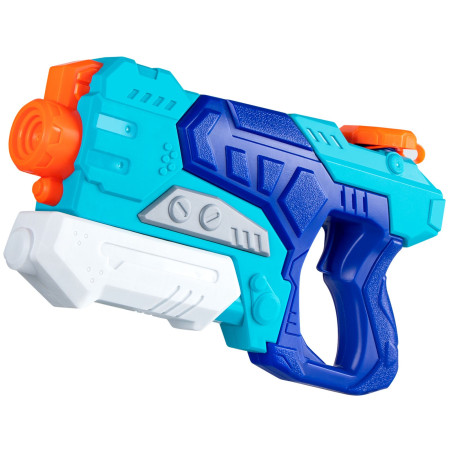 Pistol cu Apa pentru Copii, Rezervor, Pentru Piscina/Plaja, Cyrax, 6ani+,  Albastru, 500ML