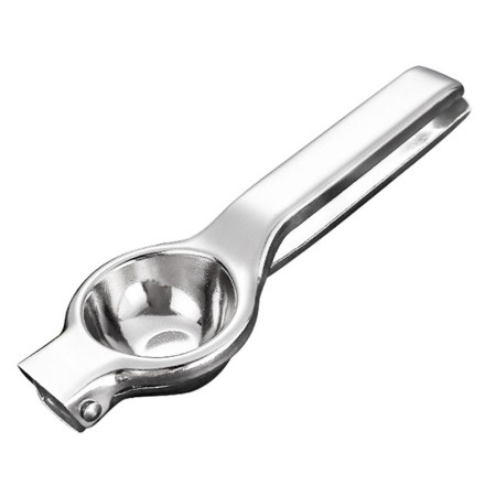 Storcator de Citrice Manual, Cyrax, Storcator de Fructe Moi, Rezistent, Usor de Folosit si Depozitat, Durabil, Calitativ, 20.5 x 7cm, Inox, Argintiu