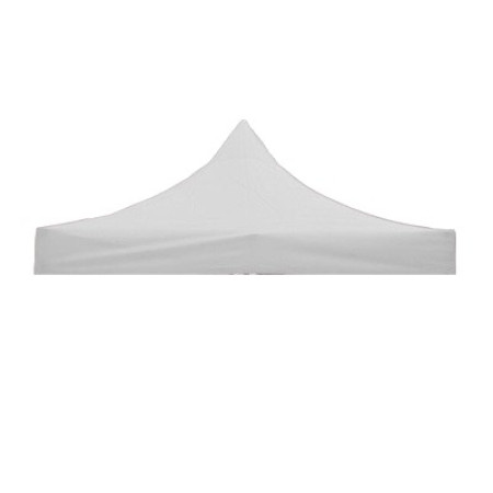 Prelata,copertina pentru acoperis cort tip pavilion  3 x 3 m , impermeabila, invelis din material textil oxfort 700D, cauciucat Alb