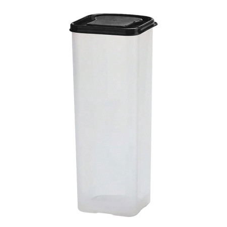 Cutie Depozitare Paine, Cyrax, din Plastic, 34 x 13 cm, Pastreaza Prospetimea, Capac Negru