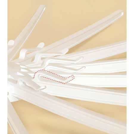 Uscator de Rufe Vertical,  3 Niveluri, Pliabil, din ABS+PP+Otel Inoxidabil, Rotire 360 Grade, 178.7 x 75 cm, Alb