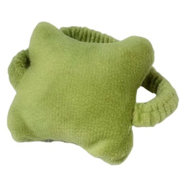 Suport de Mana,  Pernuta pentru Incheietura cu Banda Elastica, pentru Mouse, Moale, 7.5 x 7 cm, Verde Inchis