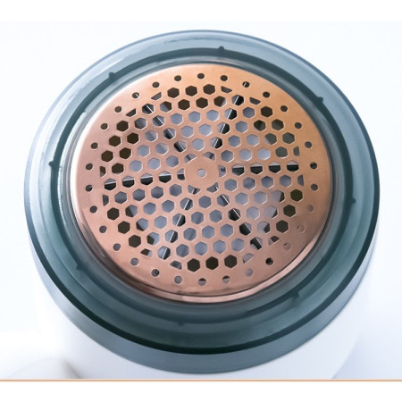 Aparat Pentru Curatat Scame, Par Si Praf,  cu LED, Pentru Diferite Tipuri De Material, Cu Lame Din Otel Inoxidabil, Compartiment de Depozitare, Maner Reglabil, 11x10.5x8.7 cm, Roz