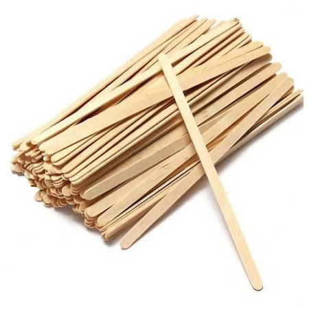 Set 1000 Palete pentru Cafea,  din Lemn, Ambalate Individual, 140x5x1.3 mm