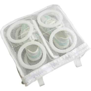 Sac pentru Spalare Incaltaminte,  pentru Masina de Spalat, 28x24.5x8 cm, Alb