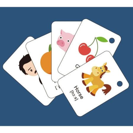 Set Jucarie Educativa, Cyrax, Proiector Tip Lanterna Pentru Copii, 6 Teme, 48 de Imagini, Cutie Depozitare, +3 ani, Albastru