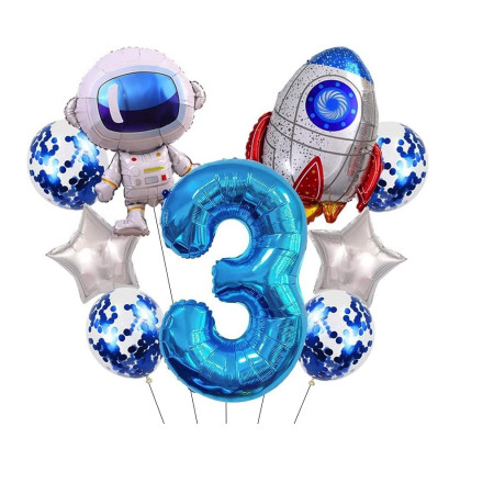 Balon din Folie Metalizata, Cyrax, Figurina Stea, Model Simplu, Tematica Aniversare, 40 cm, Ambalaj Individual, Pai Inclus, Umflare cu Aer sau Heliu, Argintiu