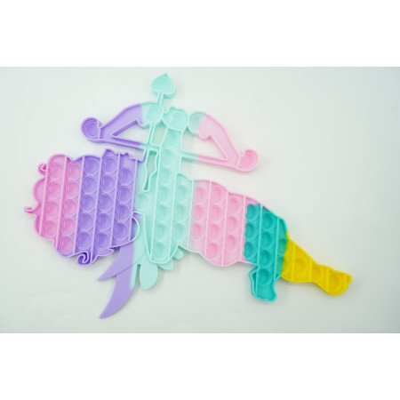 Jucarie antistres din silicon, Cyrax, Pop It Now and Flip It, Cupidon, Multicolor, V1
