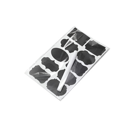 Set Cutii de Depozitare a Alimentelor, Cyrax, 7 Recipiente, 10 Etichete Reutilizabile, 4 Linguri, pentru Bucatarie, Spatula, Etansare, Fara BPA, Transparente, Capac Negru