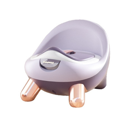 Olita pentru Copii, Cyrax, +1an, Portabila, cu Capac, Model Prietenos, Non-Toxic, Compartiment Detasabil, cu 4 Picioare, Usor de Curatat, Mov Gold