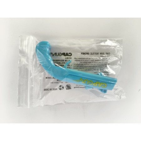 Deschizator de sticle, Cyrax, Model Pistol, Plastic, ABS, pentru Dopuri Metalice, 13 x 6 x 3.7 cm, Albastru