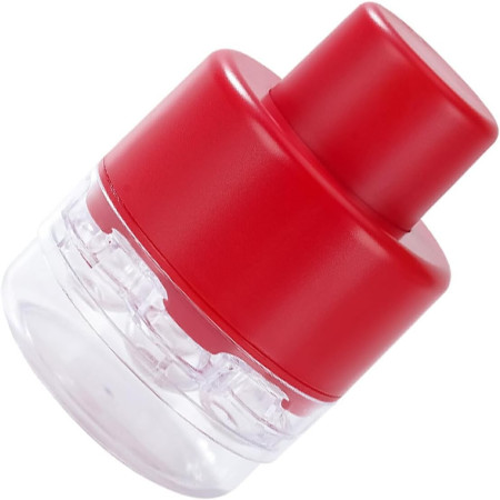 Dispozitiv de Scos Samburi, Cyrax, Manual, cu 7 Gauri, pentru Cirese, 13 x 9.2 cm, din ABS, Rosu