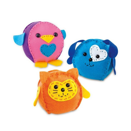 Cyrax Set creatie perna pentru copii, Dream Kids, 3 piese, model 2