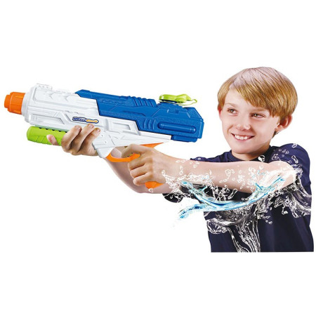 Pistol cu Apa pentru Copii, Rezervor, Pentru Piscina/Plaja, Cyrax, 6ani+,  Multicolor, 1250ML