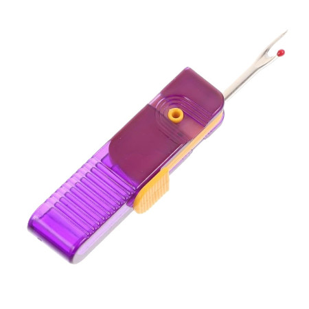 Dispozitiv pentru Descusut,  Taietor de Etichete, 1.7 x 7 cm, Pliabil, din Plastic, Mov