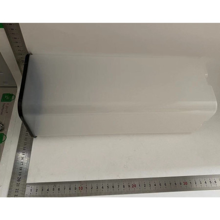 Cutie Depozitare Paine, Cyrax, din Plastic, 34 x 13 cm, Pastreaza Prospetimea, Capac Negru