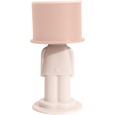 Opritor de Usa,  din Silicon, Model Magicial, cu Prindere de Perete, Anti-Coliziune, 4x 8.5 cm, Roz