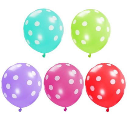 Set 10 Baloane din Latex, Cyrax, Model Party Buline, 2x Albastru, 2x Verde, 2x Mov, 2x Roz, 2x Rosu, 23 cm, 1.4g