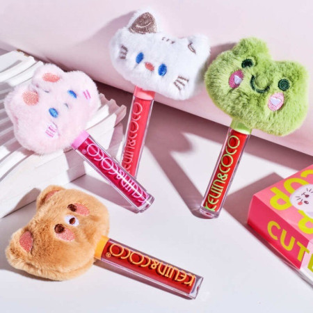 Luciu de Buze, Kevin&Coco, Animat de Plus, Model Ursulet, Maro