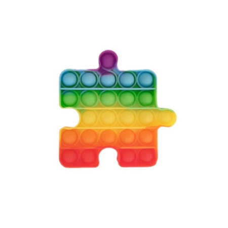 Jucarie senzoriala, Cyrax, Pop It Now and Flip It, Piesa Puzzle, Multicolor