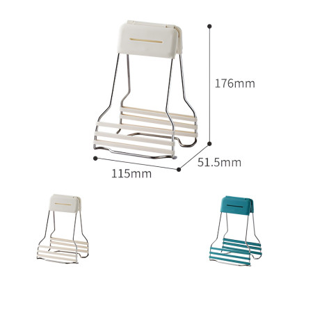 Clema pentru Boluri, Cyrax, Anti-Alunecare, din Silicon, de Uz Casnic, Rezistent la Temperaturi Inalte, 17.6x11.5x5.15cm, Verde