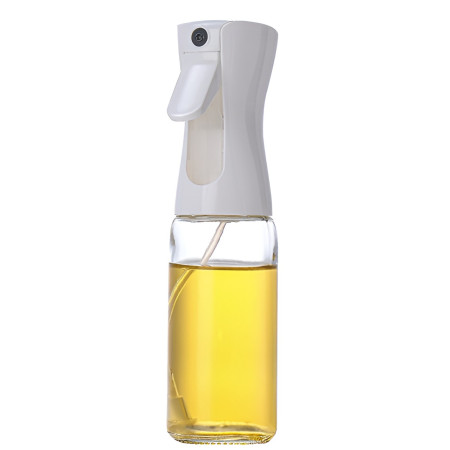 Pulverizator pentru Ulei, Otet sau Alte Lichide, Cyrax, Reincarcabil, Multifunctionale, Capacitatea 200 ml, Material Plastic, Culoare Alb