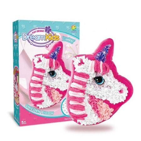Cyrax Set creatie perna pentru copii, Dream Kids, Unicorn