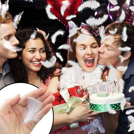 Tub de Confetti, Cyrax, Model Pene, 27 cm, Make It Fly, Alb