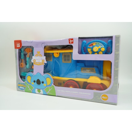 Cyrax Jucarie locomotiva cu telecomanda si set prim ajutor,Jucarie locomotiva cu telecomanda si set prim ajutor