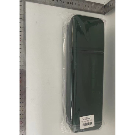 Cutie Organizatoare pentru Cabluri,  din Plastic, 28 x 9 x 6 cm, Verde