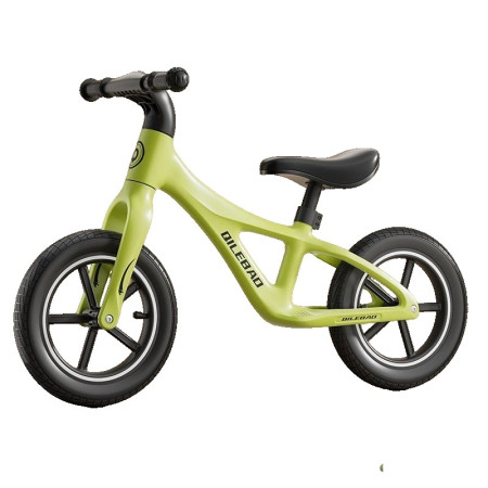 Bicicleta pentru Copii, Cyrax, Fara Pedale, Pentru 2-6 Ani, 2 Roti Silentioase, Sa Reglabila 43 - 58 cm, din Plastic si Fibra de Sticla, 88 x 56 x 43 cm, Verde