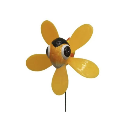 Set 4 Figurine, Decoratiuni de Gradina,  Tip Morisca de Vant, Model Insecte, 57 x 12 cm, Multicolor