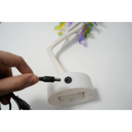 Decoratiune luminoasa,  Tip copac cu fluturi, cu baterii/USB