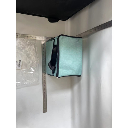 Geanta Termica Cyrax pentru Pranz, Compartimente Telefon si Tacamuri, Multifunctionala, Impermeabila, 24x18x21 cm, Verde