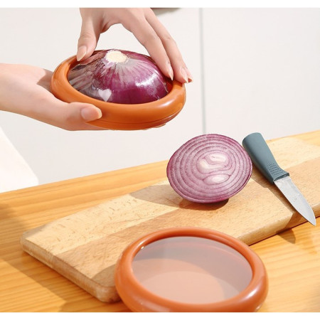 Set 4 Recipiente pentru Pastrarea Proaspata a Legumelor, Cyrax, Cutii Portabile Sigilate Anti-oxidare, 4 Forme Diferite pentru Legume sau Fructe, Culori diferite