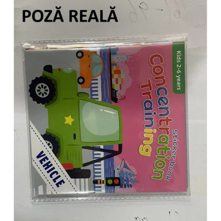 Cyrax volume de carte de autocolante pentru produse noi transfrontaliere Amazon, care se concentrează pe autocolante de dezvoltare potențială, comoara de iluminare a copiilor Cartea educatie prescolar + DB01-99-0002 (set 10 volume)