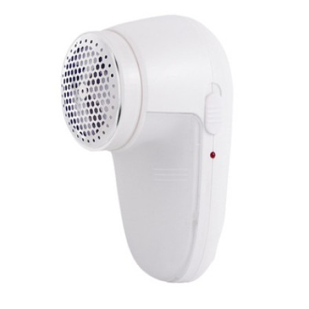 Aparat Scame si Par Haine,  Electric, USB inclus, Periuta Curatare, pentru Diferite Tesaturi, 13 x 6.8 x 5.8 cm, Alb