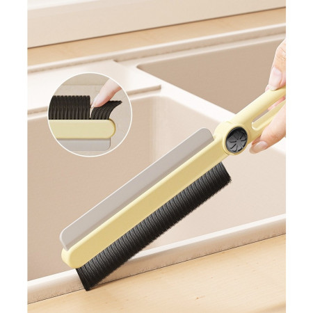 Perie Multifunctionala si Stergator,  Pentru Spatii Greu Accesibile, 24.7 x 4.5 cm, Alb Laptos