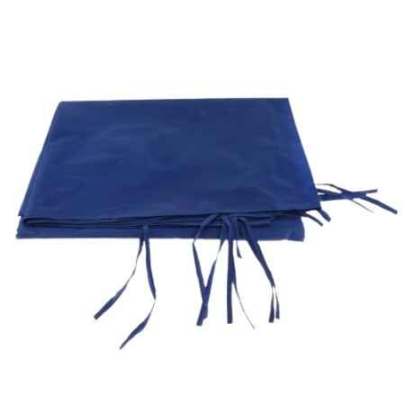 Perete Lateral Cort Evenimente 18 m,  material textil oxfort 700D Albastru