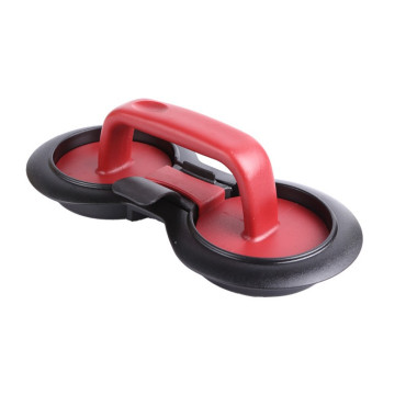 Cyrax Presa dubla pentru hamburgeri 2 in 1, forma si presa, cu maner, material ABS, 20x10 cm, 140 g, negru