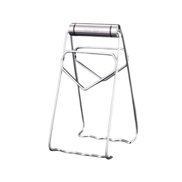 Clema pentru Boluri, Cyrax, Anti-Alunecare, din Otel Inoxidabil, Extindere, pentru Oale, Tigai, de Uz Casnic, Rezistent la Temperaturi Inalte, 19.5x9.8x8 cm, Gri