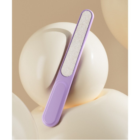 Set 4in1 de Ingrijire Unghii pentru Bebelusi, Cyrax, Cutie de Depozitare Transparenta, 0-6 Ani, 13.6x8x2 cm, Mov