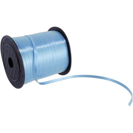 Panglica pentru Baloane, Cyrax, Rola de 200 de Metri, din Rafie, Albastra