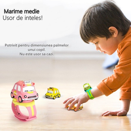 Jucarie pentru copii, Cyrax, Masina-ceas, Galben