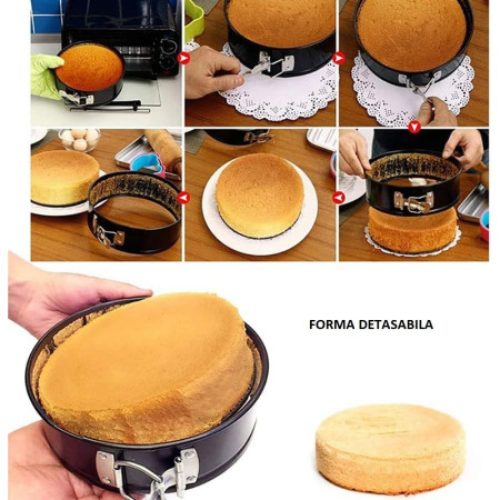 Set de 216 Piese de Copt pentru Prajituri, Cyrax, 3 Tavi de Copt, Nivelator, Forme Cupcake, Pos pentru Ornat cu 7 Capete, Feliator Tort, din Otel Inoxidabil, Multicolor