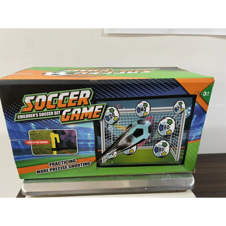 Set de Fotbal Cyrax, Joc Recreativ pentru Copii, Model Extraterestrii, Minge cu scai, Poarta din Material Textil, 150 x 100 cm