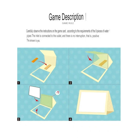 Cyrax Joc educativ magnetic de interconectare, micul pompier, 15 nivele, 9 carti, pentru copii, +3 ani, multicolor